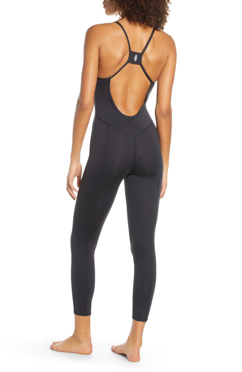 Free People FP Movement Side to Side Full Length Leotard, Alternate, color,
