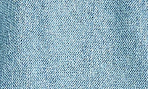 Alaïa Womens Alaia High-neck Faded-wash Regular-fit Denim-blend Vest In Bleu Vintage