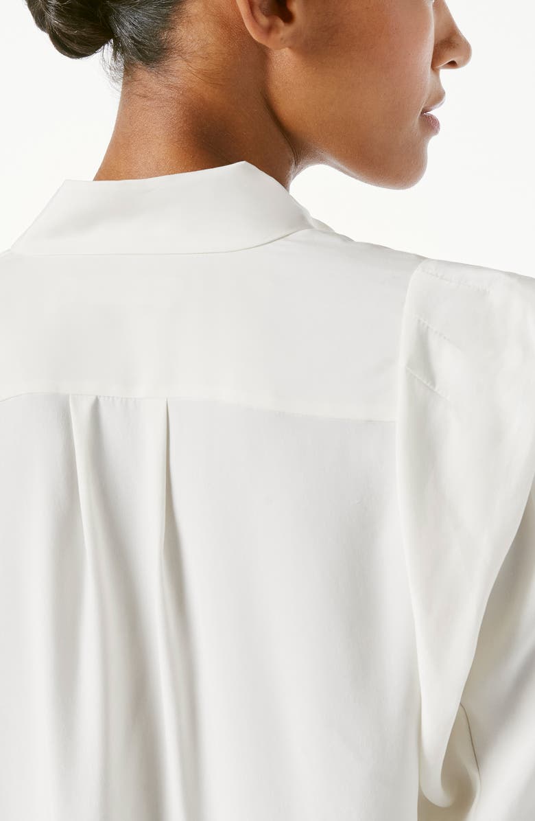 FRAME Bella Silk Blouse, Alternate, color, 