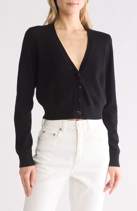 Paige Cashmere Crop Cardigan