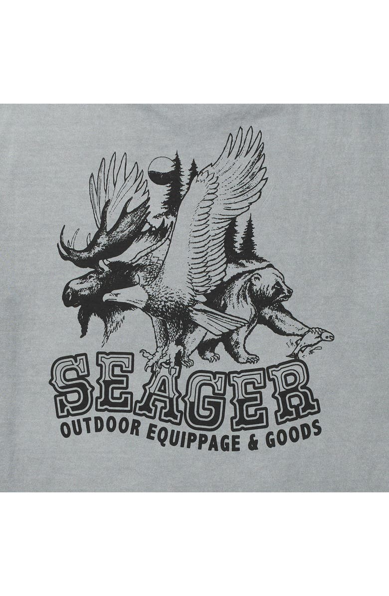 Seager Co Premium Reserve Graphic Cotton T-Shirt, Alternate, color, Pigment Grey