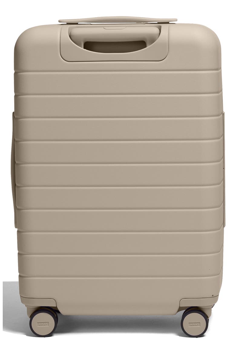 The Bigger Carry-On Flex Hardside Spinner Suitcase, Alternate, color, DUNE TAUPE