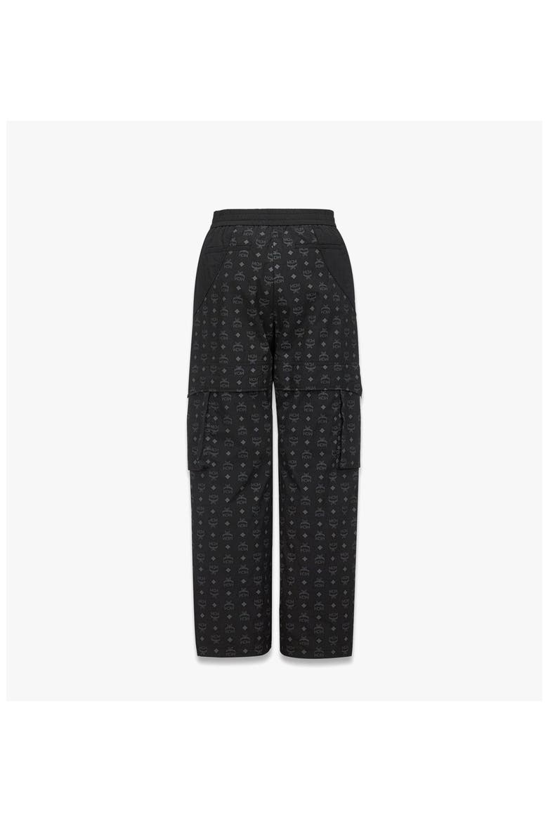 Monogram Cargo Pants in Recycled Nylon, Alternate, color, White