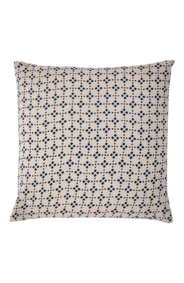Alamwar Anjali Dots Indigo Decorative Pillow Cover, Main, color, Indigo