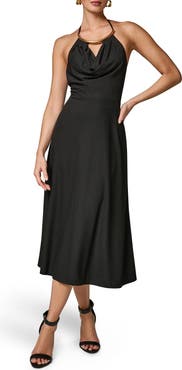 Donna Karan New York Halter Midi Dress