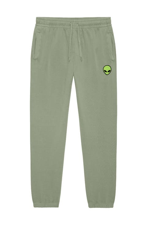 Mens Alien Heavy Weight Fleece Sweatpant