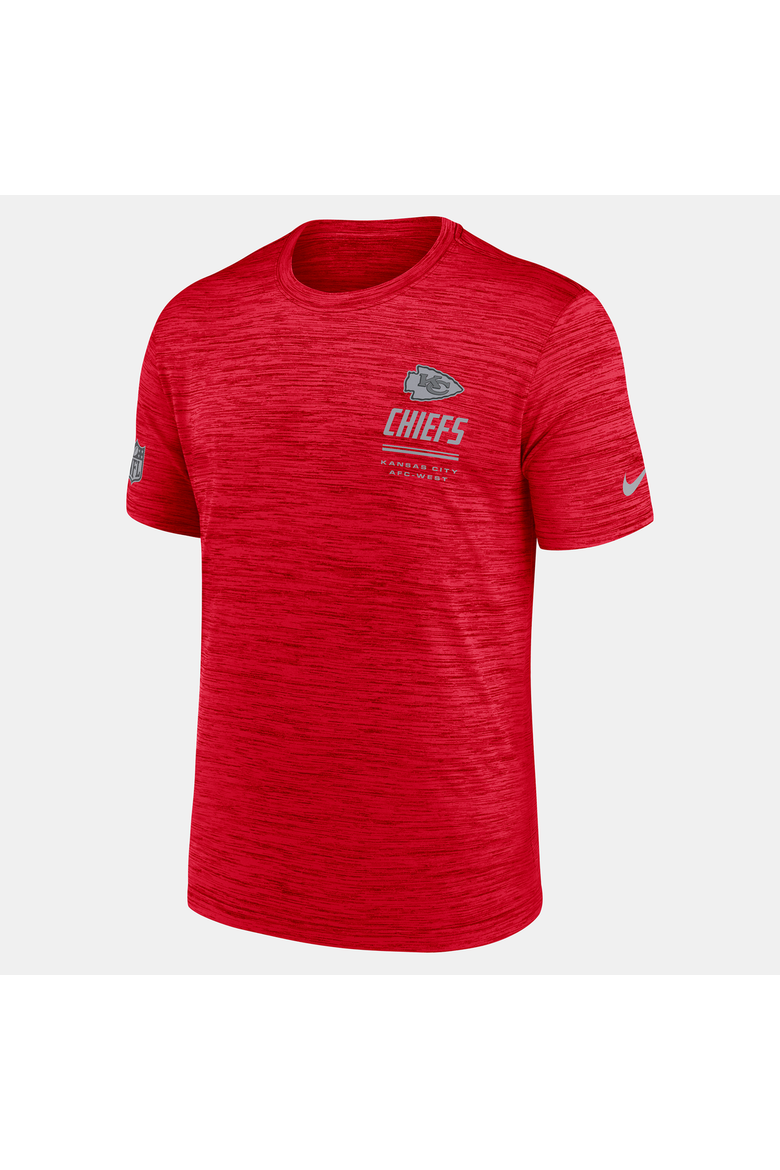 Men's Nike Red Kansas City Chiefs Big & Tall Sideline Velocity Dri-FIT T-Shirt, Alternate, color, Red