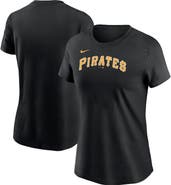 Nike Women's Nike Black Pittsburgh Pirates Fuse Wordmark T-Shirt