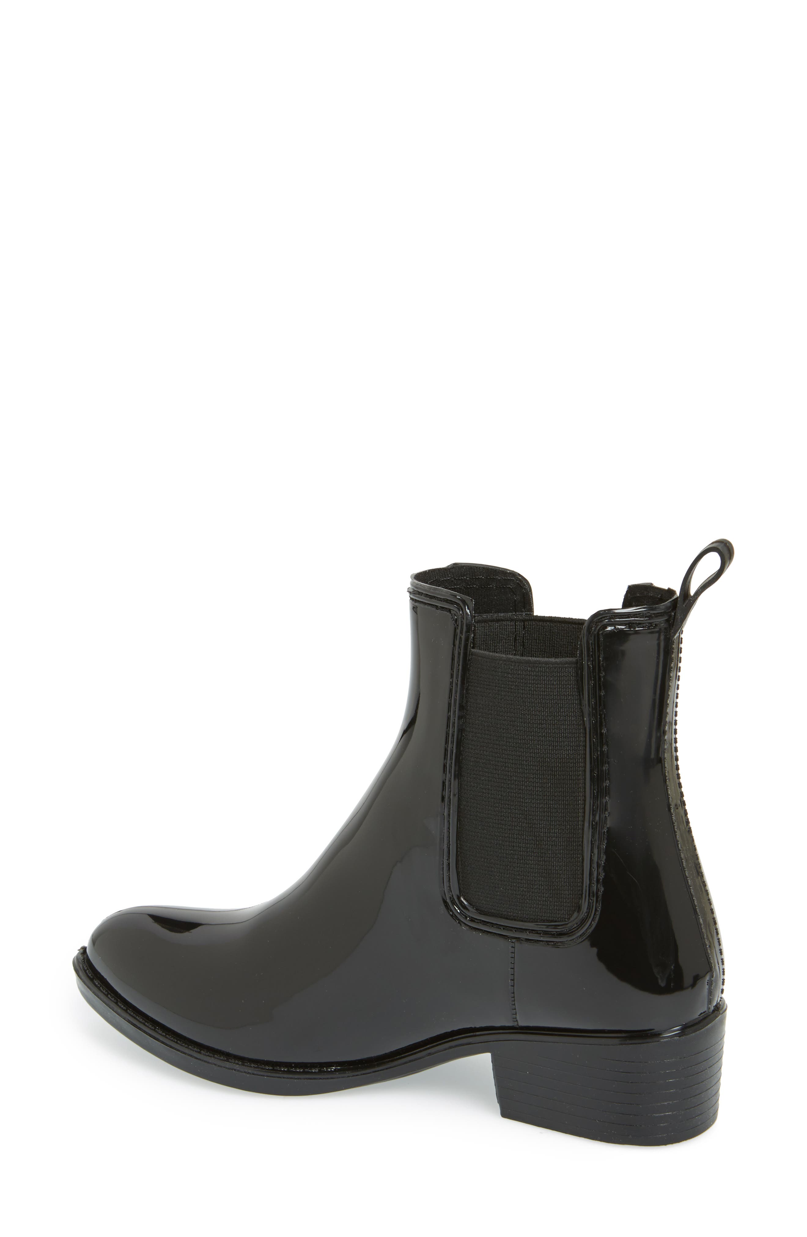 Stormy Rain Boot, Alternate, color, BLACK
