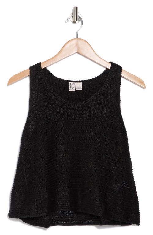 Love By Design Bay Open Knit Tank