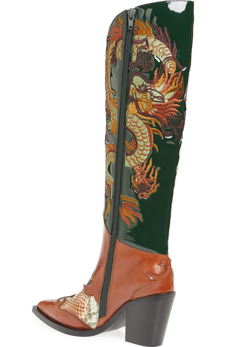 Jeffrey Campbell Perfect Pairs Gaea Western Boot, Alternate, color,