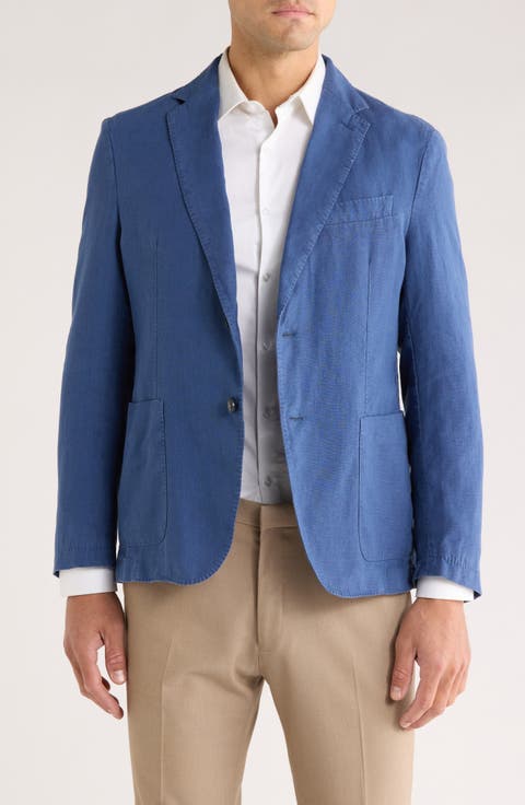 Hanry Slim Fit Linen Sport Coat