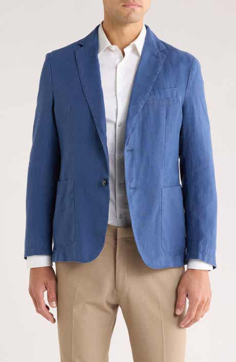 BOSS Hanry Slim Fit Linen Sport Coat