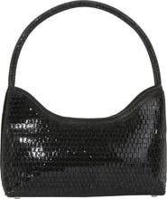 BERNESS Rhinestone Beaded Shoulder Bag