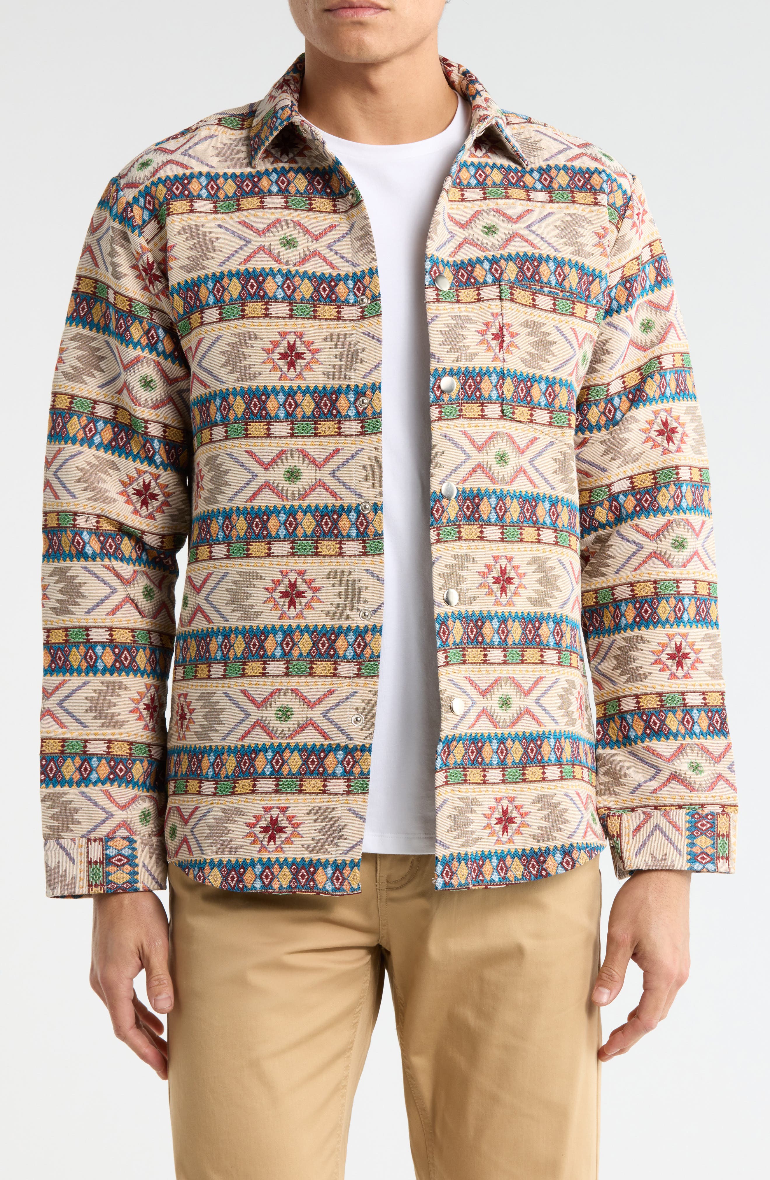 T.R. PREMIUM Tapestry Shirt Jacket