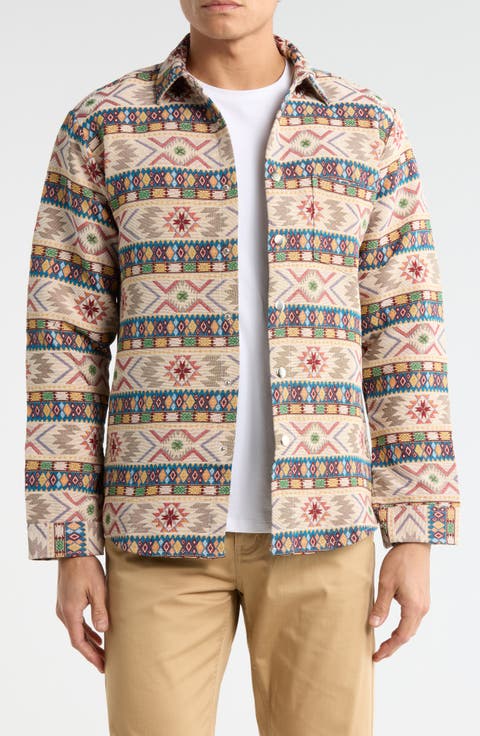 Tapestry Shirt Jacket