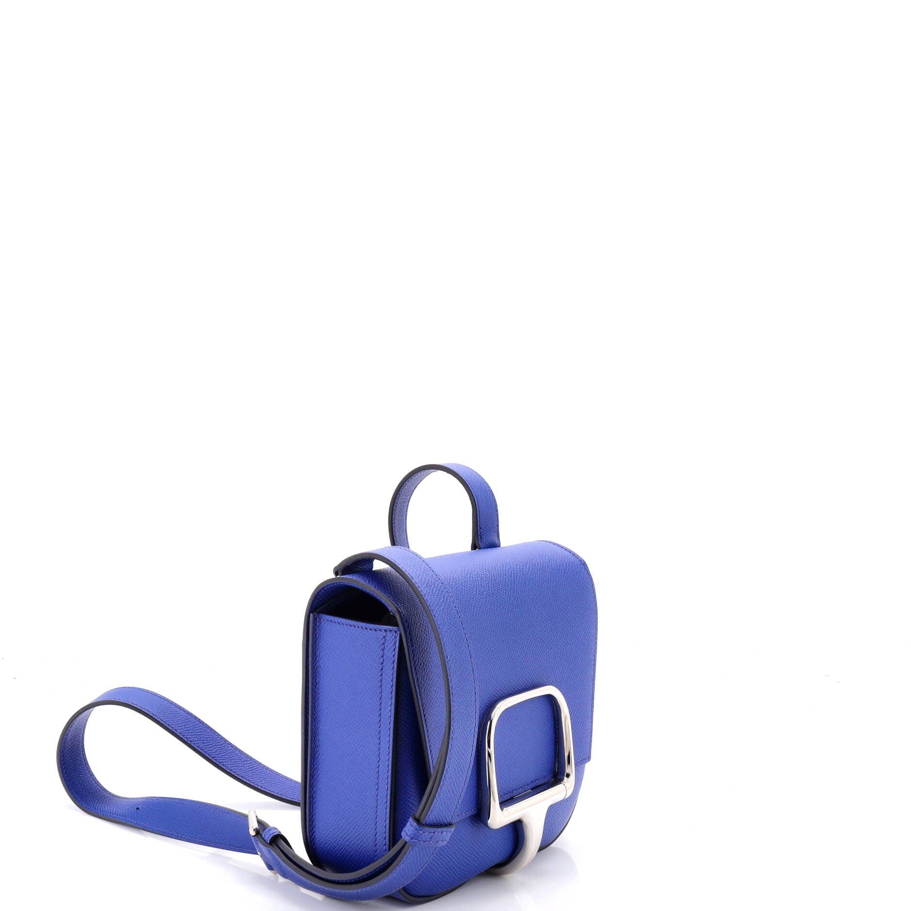 Della Cavalleria Shoulder Bag Epsom Mini, Alternate, color, Blue