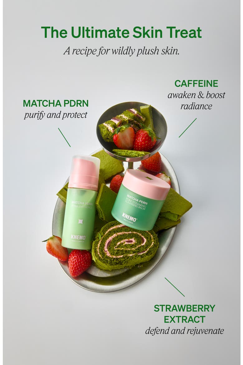 Matcha PDRN Pore Steaming Cleansing Balm, Alternate, color, GREEN