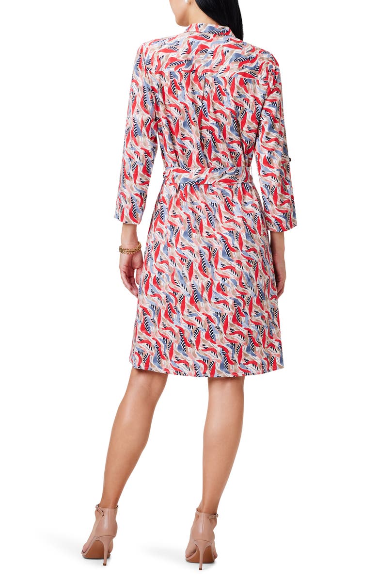 NIC+ZOE Coral Waves Live In Shirtdress, Alternate, color,
