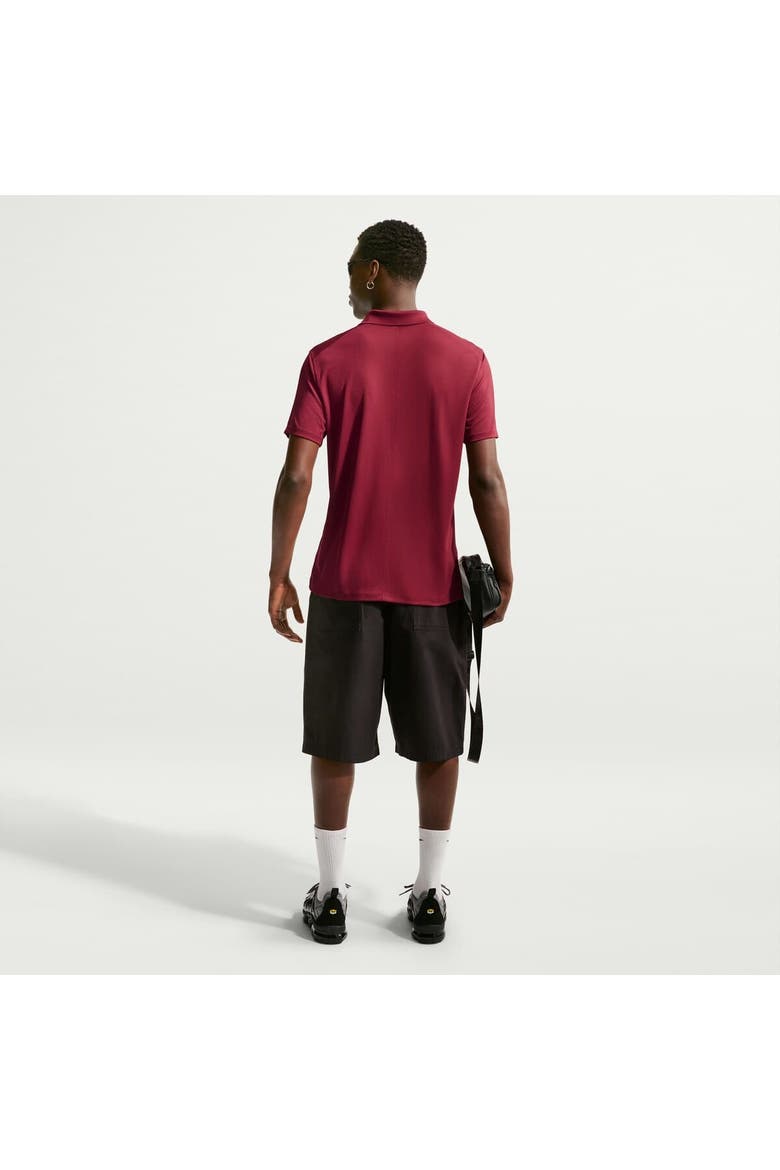 Men's Nike Red USMNT Dri-FIT Victory Solid Polo, Alternate, color, Dark Red