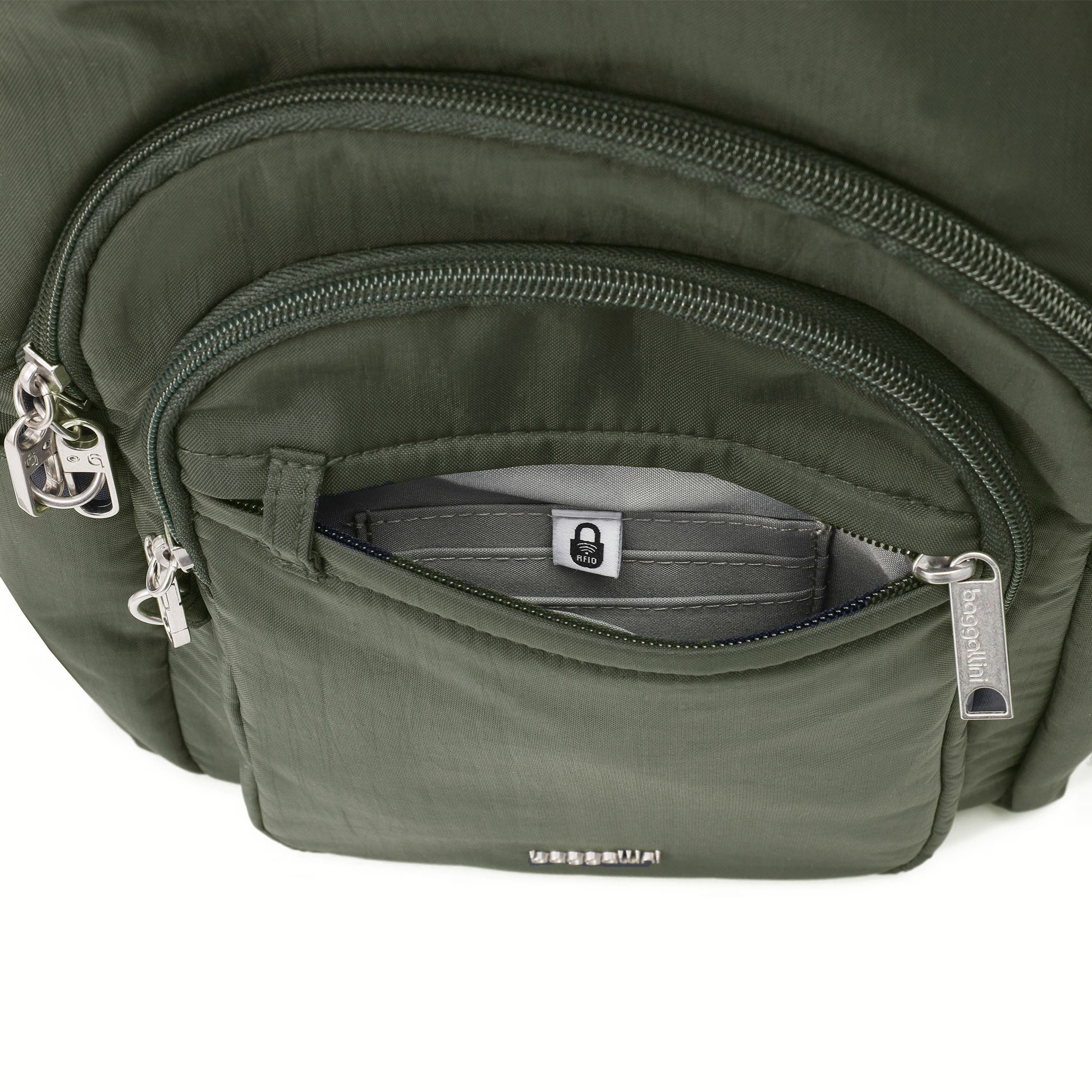 Classic Anti-Theft Large Daytripper Sling, Alternate, color, Thyme
