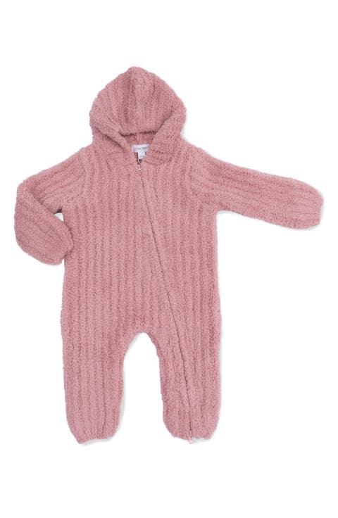 Kids' Chenille Hooded Romper