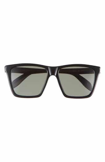 McQueen 57mm Square Sunglasses