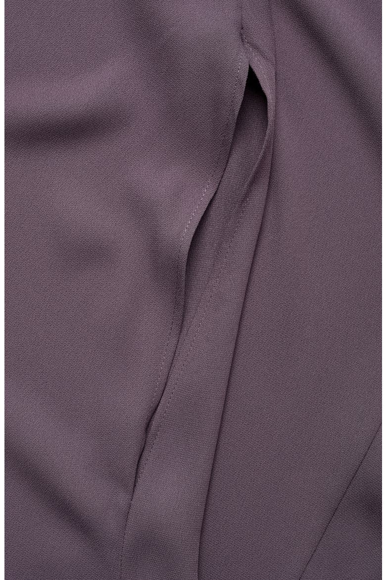 Cape Maxi Dress, Alternate, color, PLUM
