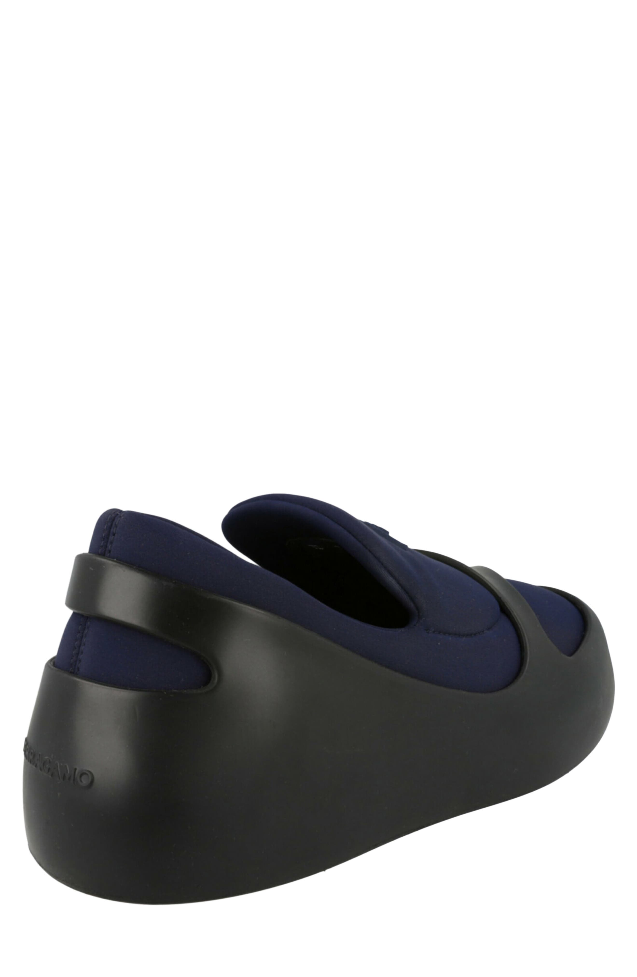 Lunar Paneled Slip On Sneaker, Alternate, color, BLUE