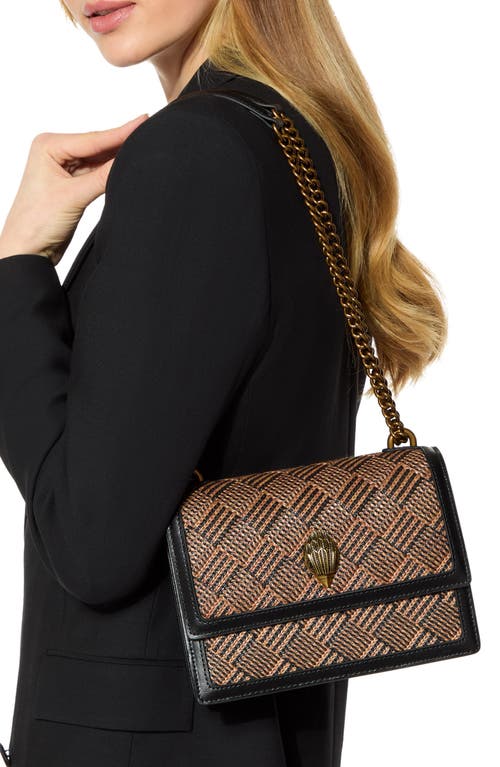 Kurt Geiger London Shoreditch Crossbody Bag In Brown/black