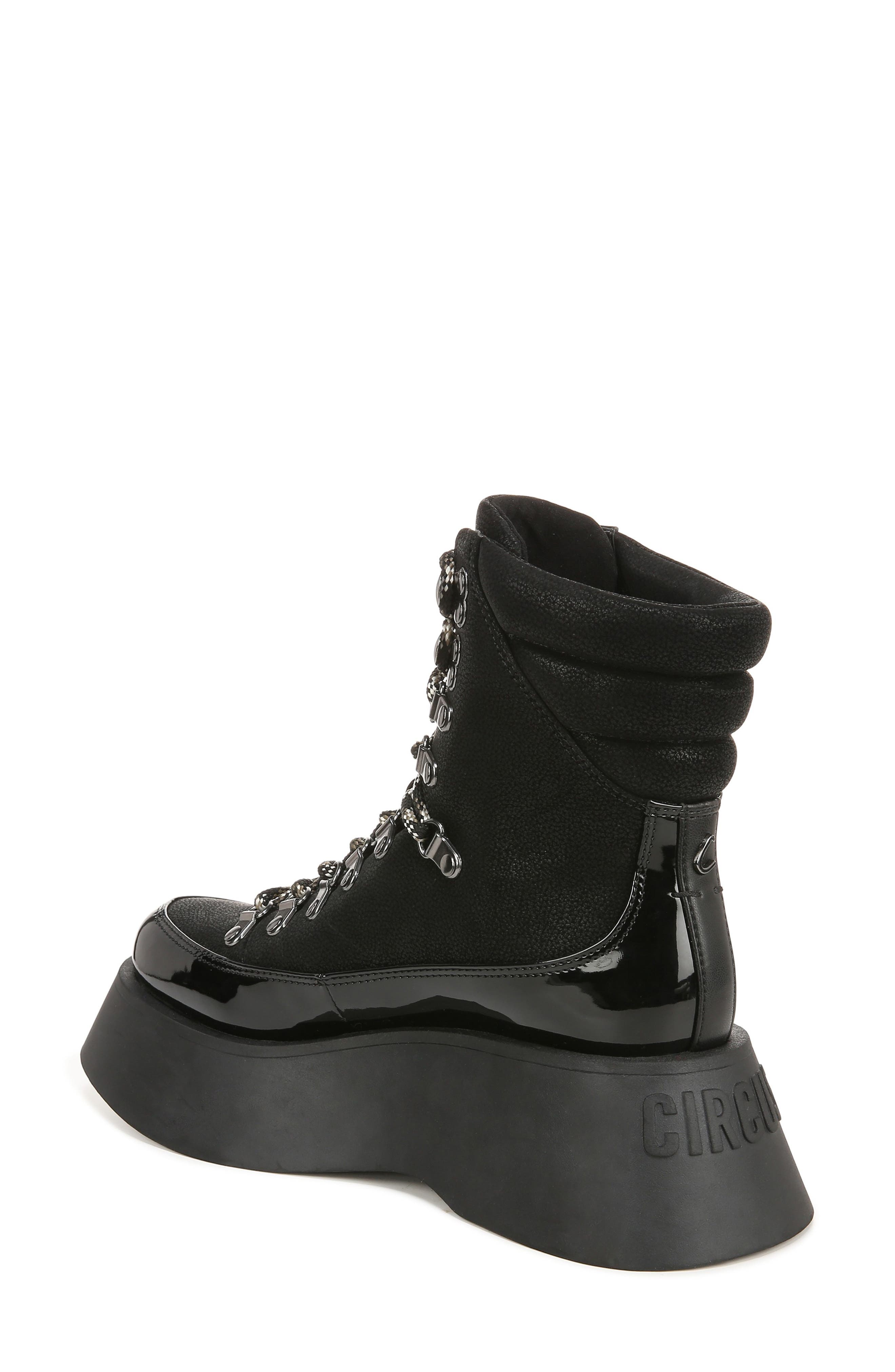 Circus NY by Sam Edelman Gail Lace-Up Platform Boot, Alternate, color, 