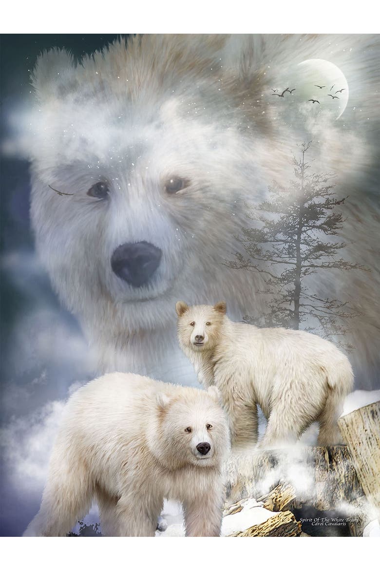 Spirit of White Bears 500 piece Jigsaw Puzzle for Adults, Alternate, color, Multicolor