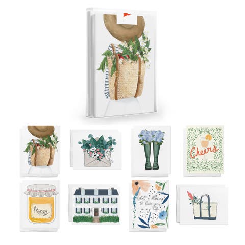 Garden Greeting Card Pack Assorted Set (8 ct.)