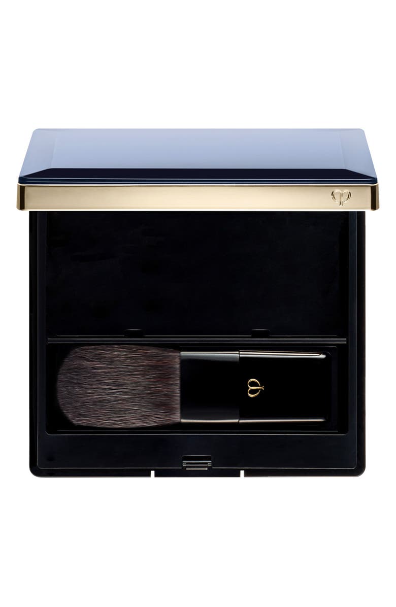 Clé de Peau Beauté Cheek Color Duo Case & Brush, Main, color, Black