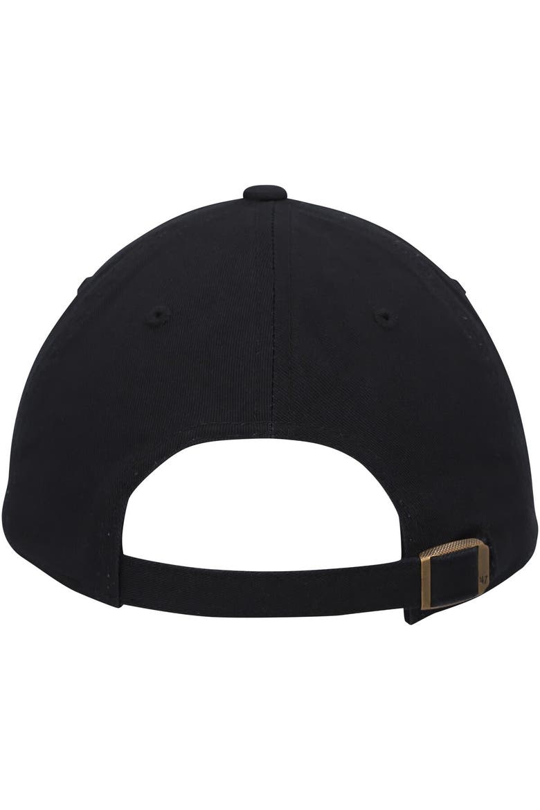 Men's '47 Black Southern Miss Golden Eagles Clean Up Adjustable Hat, Alternate, color, Black