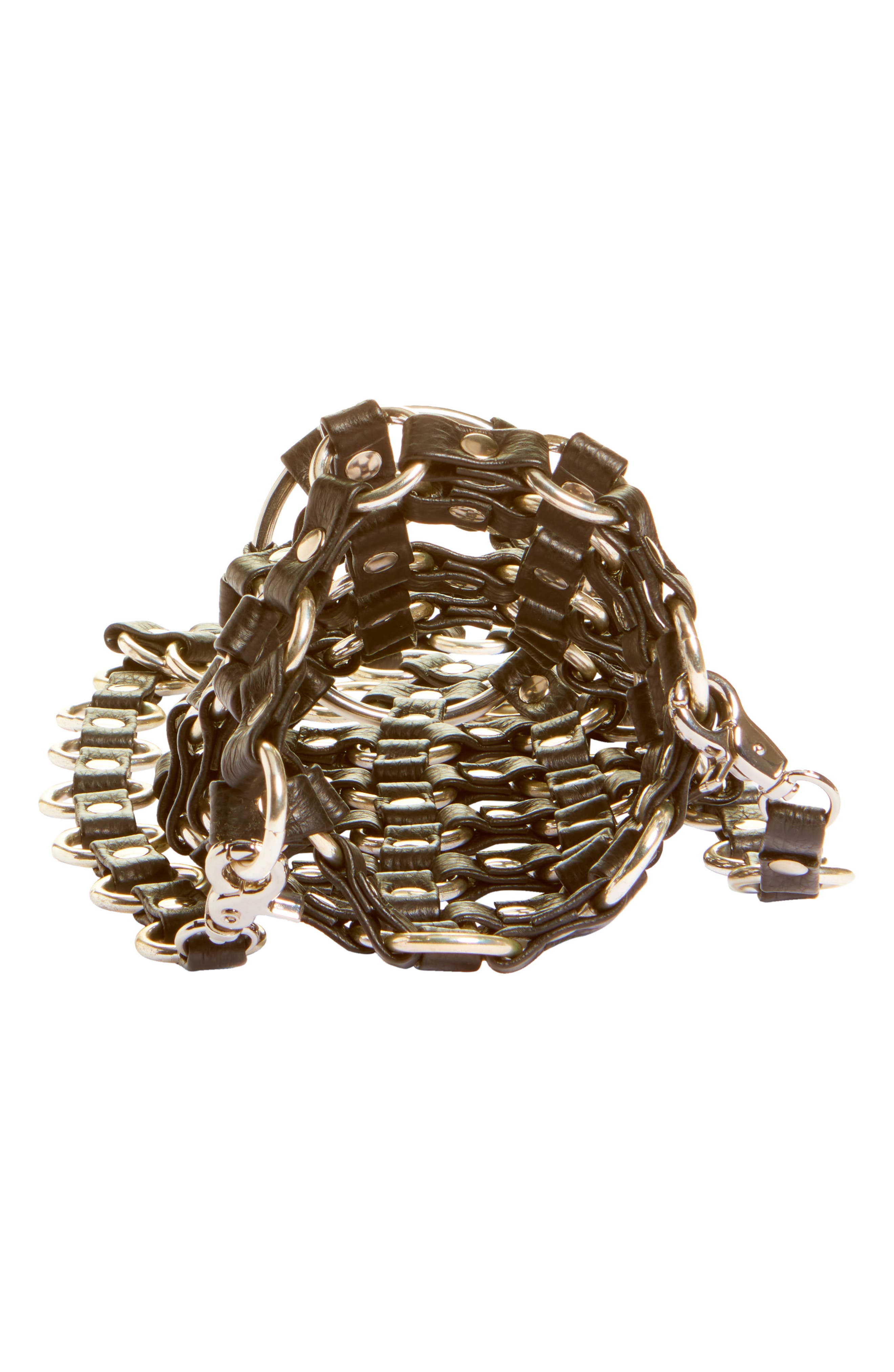 VIDAKUSH Hydration Hero Leather Crossbody Bag, Alternate, color, Black