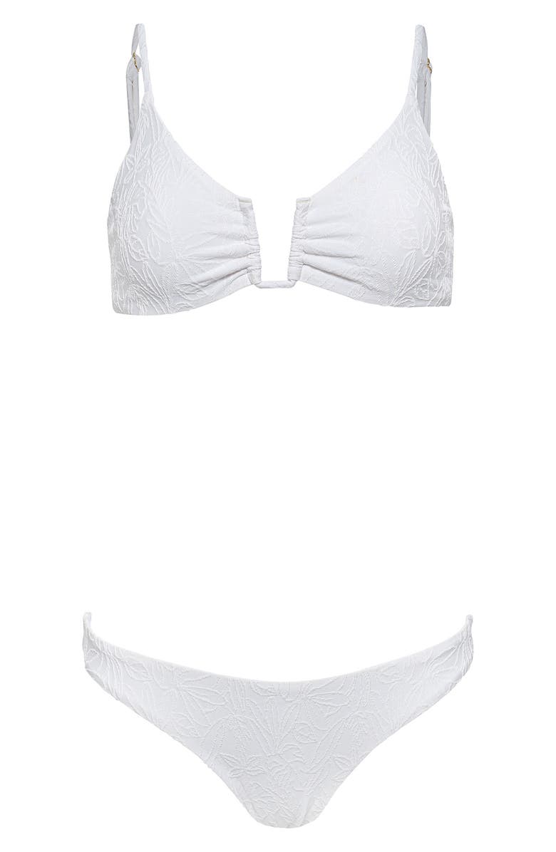 Maaji Bia Reversible Notched Bikini Top, Alternate, color, White