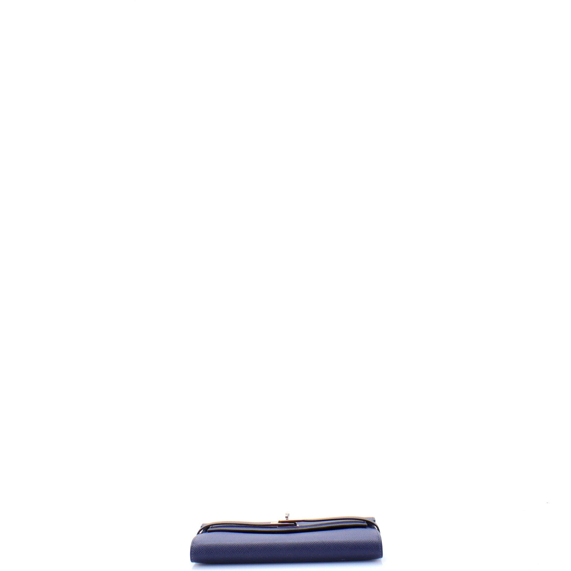 Kelly Wallet Epsom Long, Alternate, color, Blue