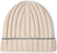 Brunello Cucinelli Cashmere rib knit beanie