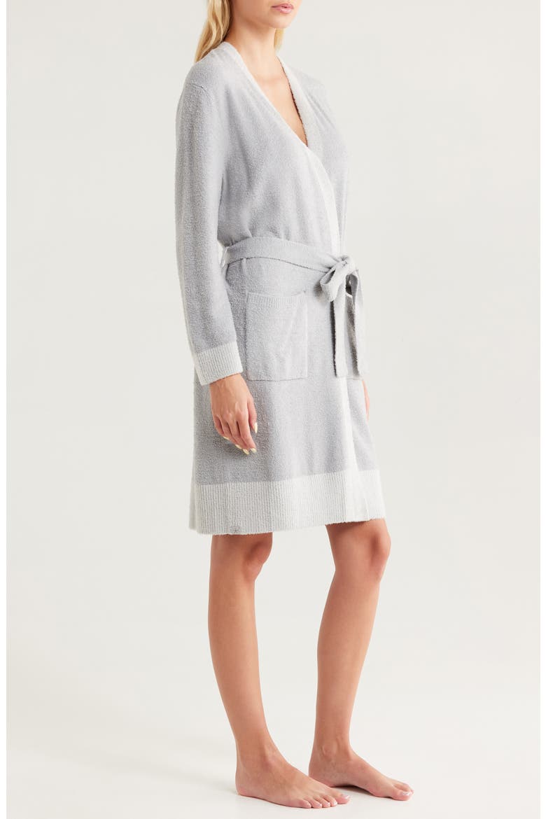 CozyChic Lite® Tonal Contrast Robe, Alternate, color, VAPOR/ SKYLIGHT