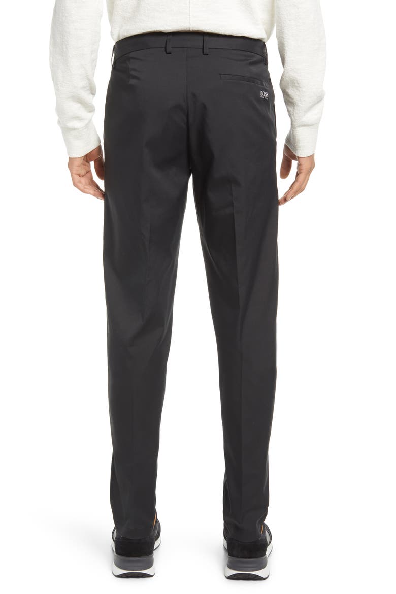 Spectre Water Repellent Slim Fit Chino Pants, Alternate, color, BLACK