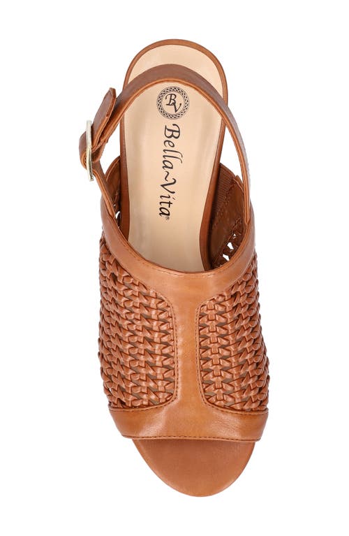 Bella Vita Adley Slingback Sandal In Tan
