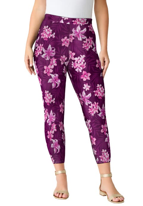 Plus Size Essential Stretch Capri Legging