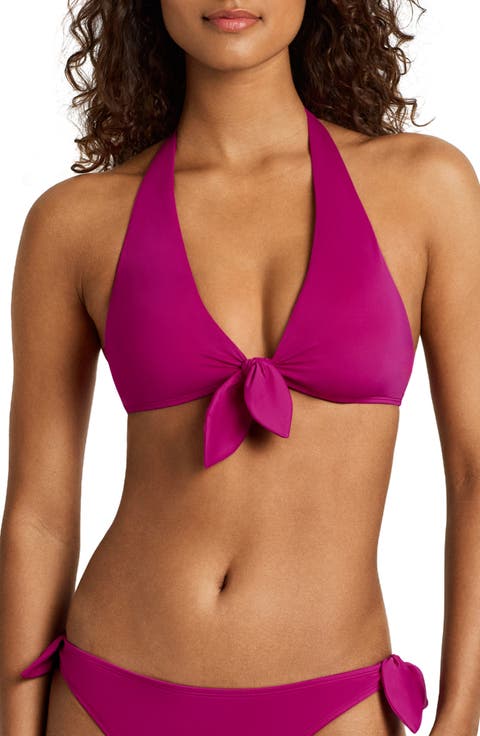 Tie Front Bikini Top