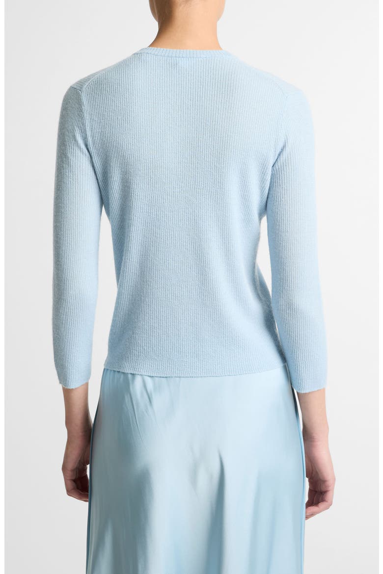 Cashmere & Silk Knit Sweater, Alternate, color, CLEARWATER