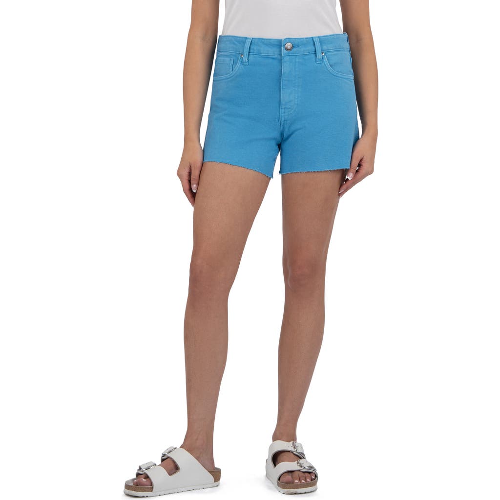 Kut From The Kloth Jane Raw Hem Mid Rise Denim Shorts