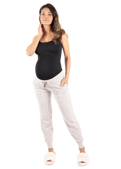Ingrid & Isabel Maternity Cooling Seamless Support Cami In Gray