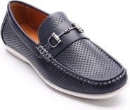 ASTON MARC Perforated Bit Loafer