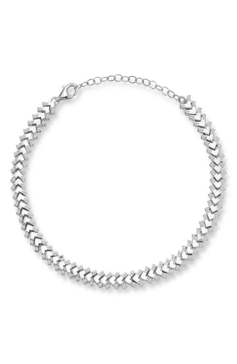 Chevron Chain Bracelet