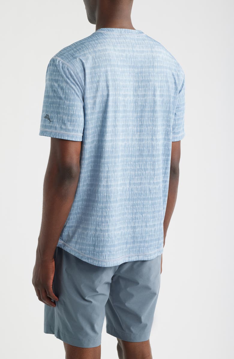 Tommy Bahama Wave Break Flip Reversible Performance T-Shirt, Alternate, color, Tidal Tempest